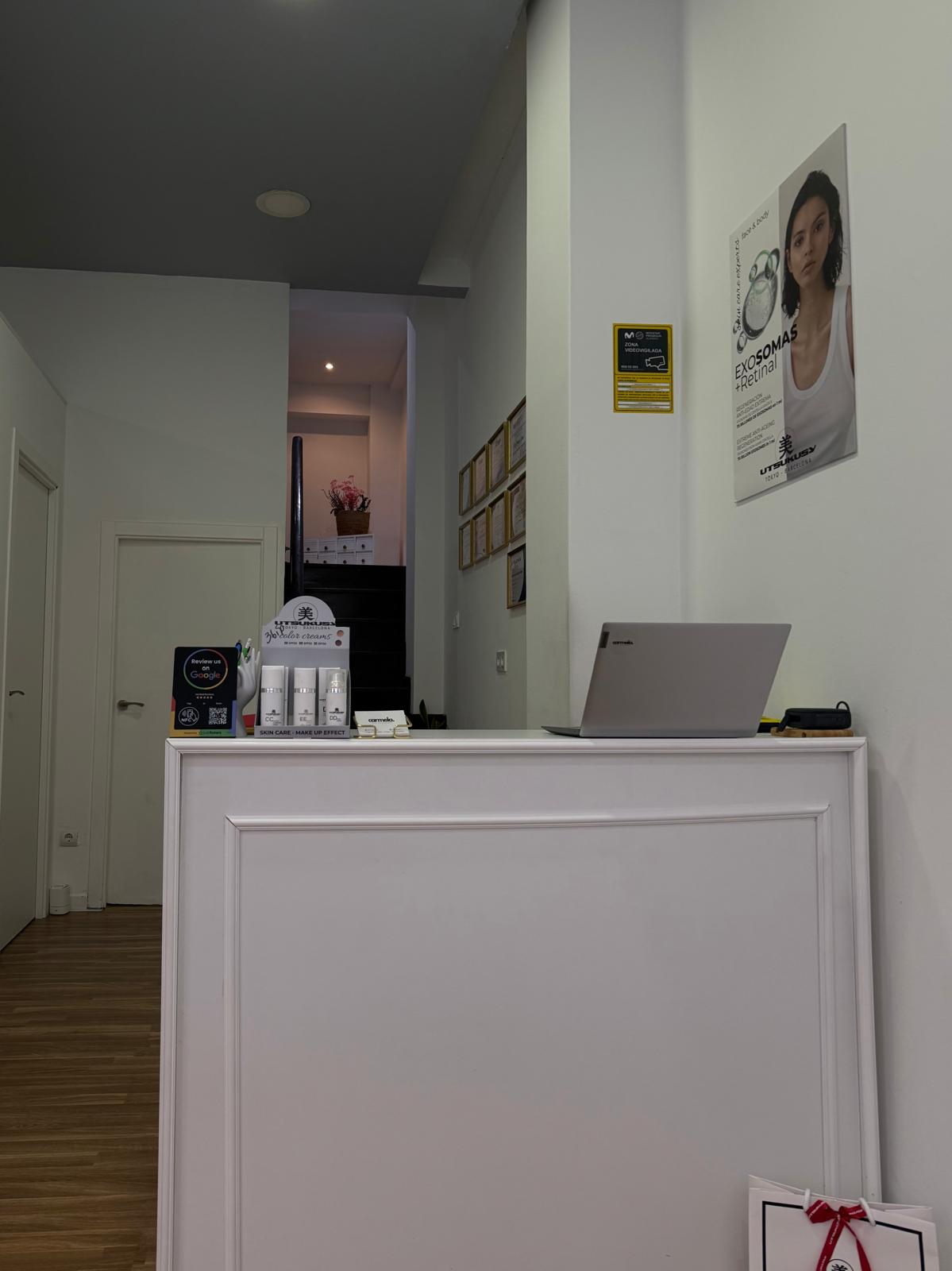 Recepción de Carmela Estética Avanzada